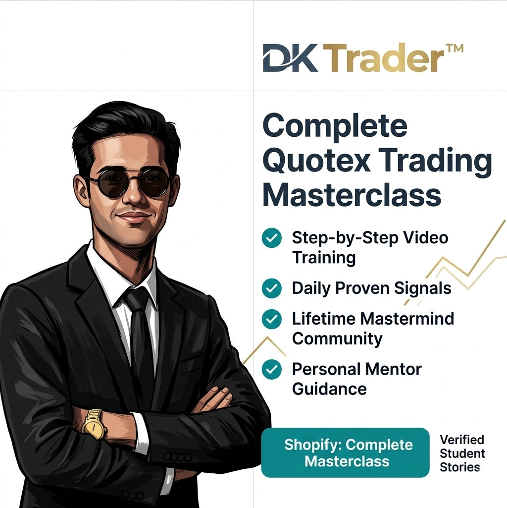 Complete Quotex Trading Masterclass & Lifetime Signals Community